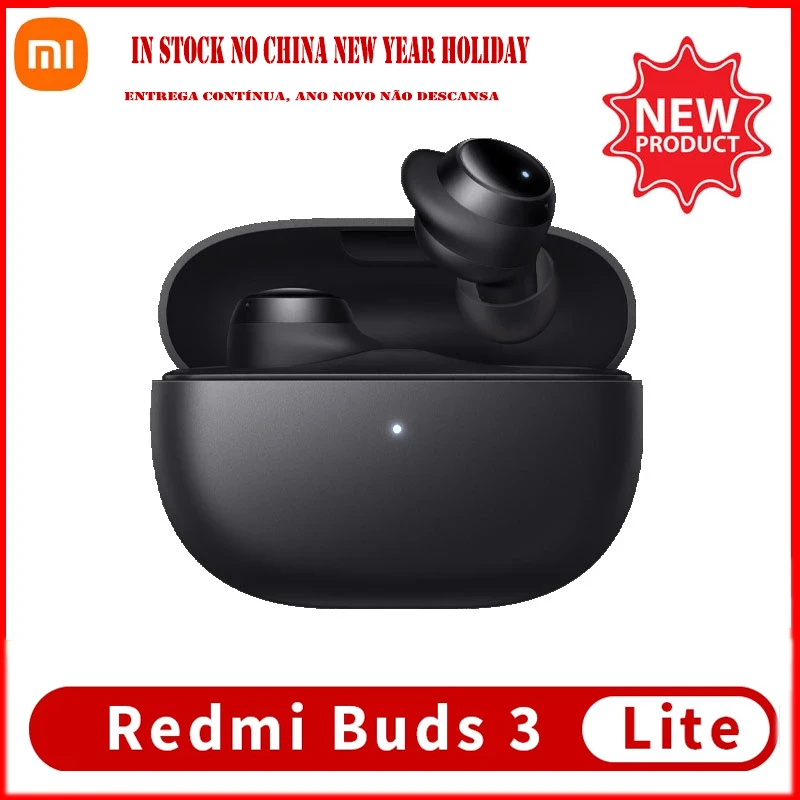 Беспроводные наушники Xiaomi Redmi Buds 3 Lite TWS Bluetooth 5 2 IP54 18 часов работы от аккумулятора |