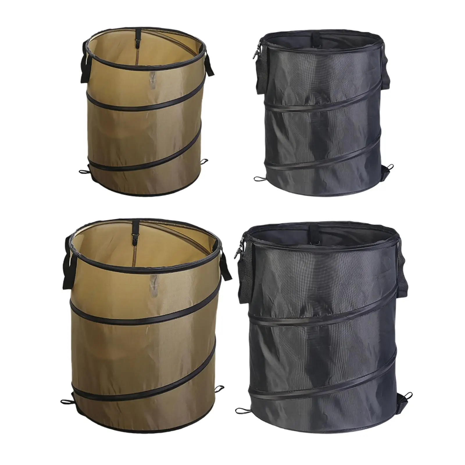 

Trash Bin Oxford Convenient Trash Can for Camping Recycling Picnic Rubbish