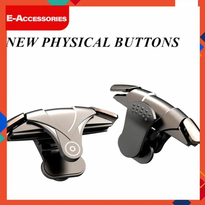 

Office Accessories Mobile Controllers Four-finger Linkage For Gamers Aiming Key Button Black Portable Mobile Game Controller