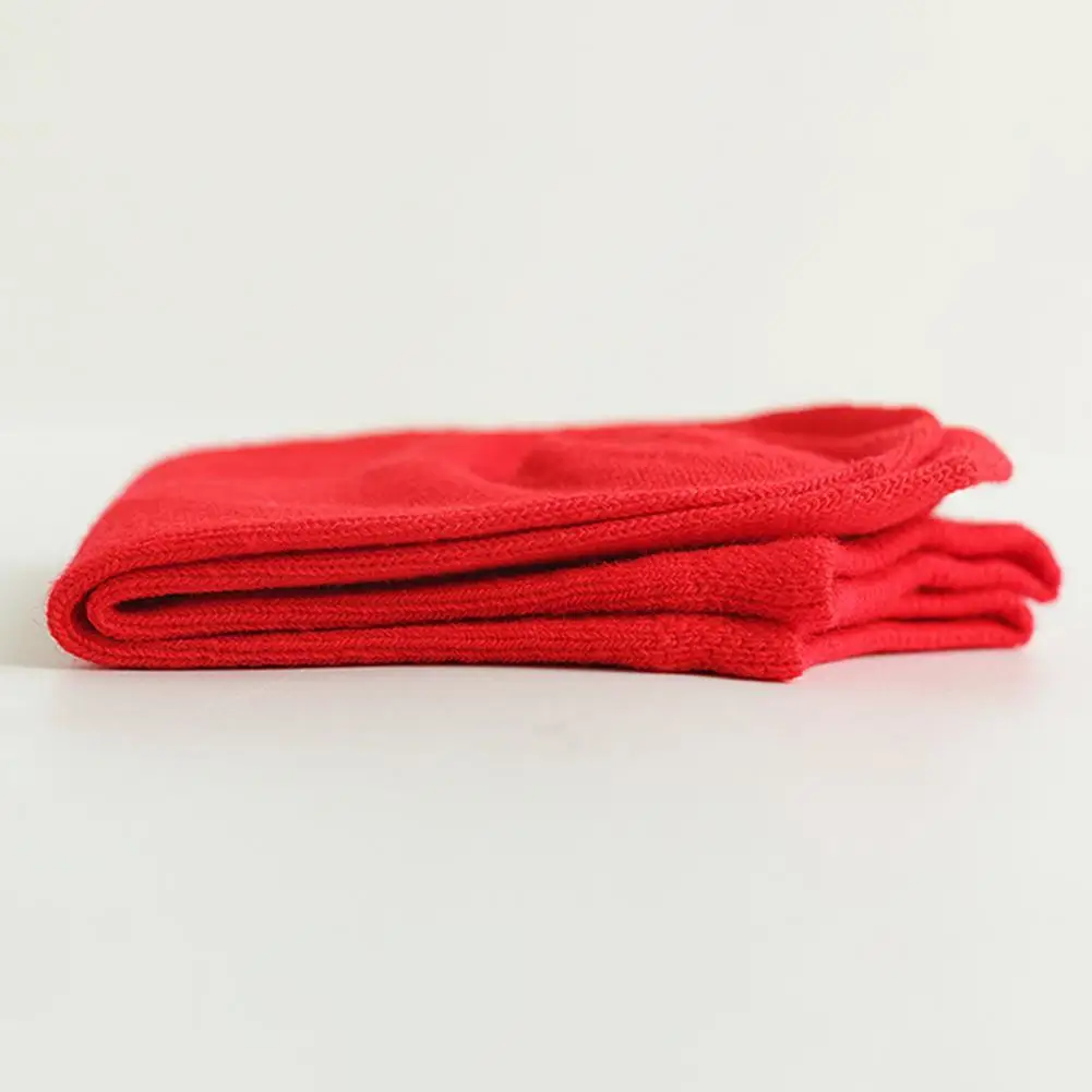 

1 пара инновационных износостойких привлекательных удобных красных носков Фу-героев для семьи, носки унисекс, красные носки