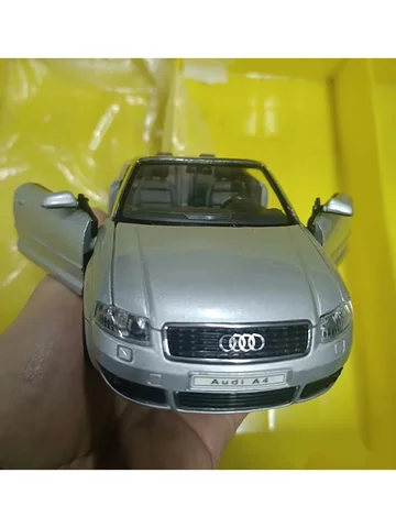 WELLY совершенный в масштабе 1:24 Audi A4 Кабриолет кабриолета автомобиля без навес из сплава модель спортивного автомобиля для взрослых хобби игрушка подарок украшение