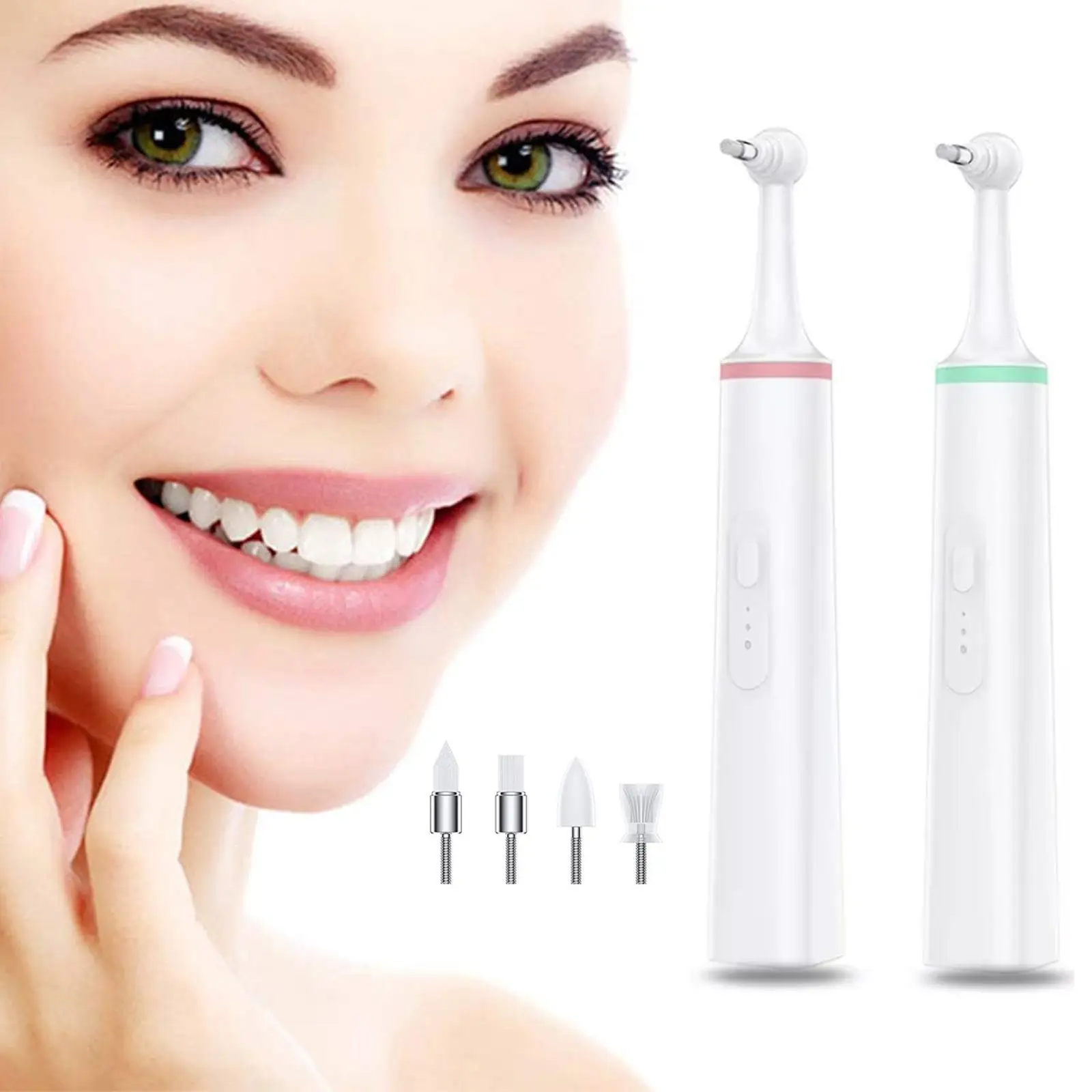 

Electric Teeth Polisher Dental Tartar Remover Plaque Stains Cleaning Multifunctional Tooth Whitening Tool Calculus Removal 2022