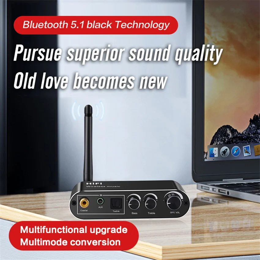 Приемник Bluetooth 5 0 с дистанционным управлением беспроводной адаптер