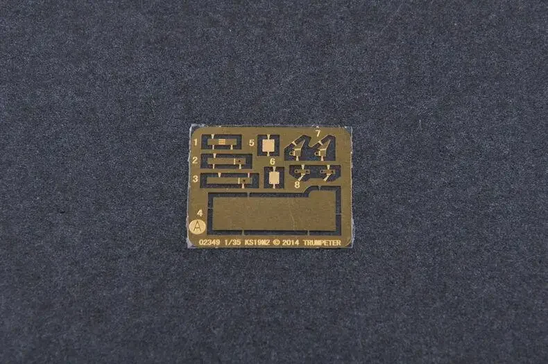 Комплект модели Trumpeter 1/35 02349 Советский 100-миллиметровый пистолет для самообороны