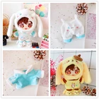 20 см EXO Детская кукла одежда Плюшевая Кукла одежда прекрасный кролик шляпа игрушка для корейских Kpop EXO idol подарок куклы аксессуары для кукол