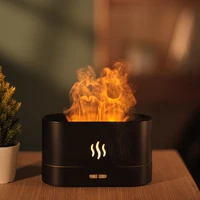 kinscoter aroma diffuser air humidifier ultrasonic cool mist maker fogger led essential oil flame lamp difusor home decoration