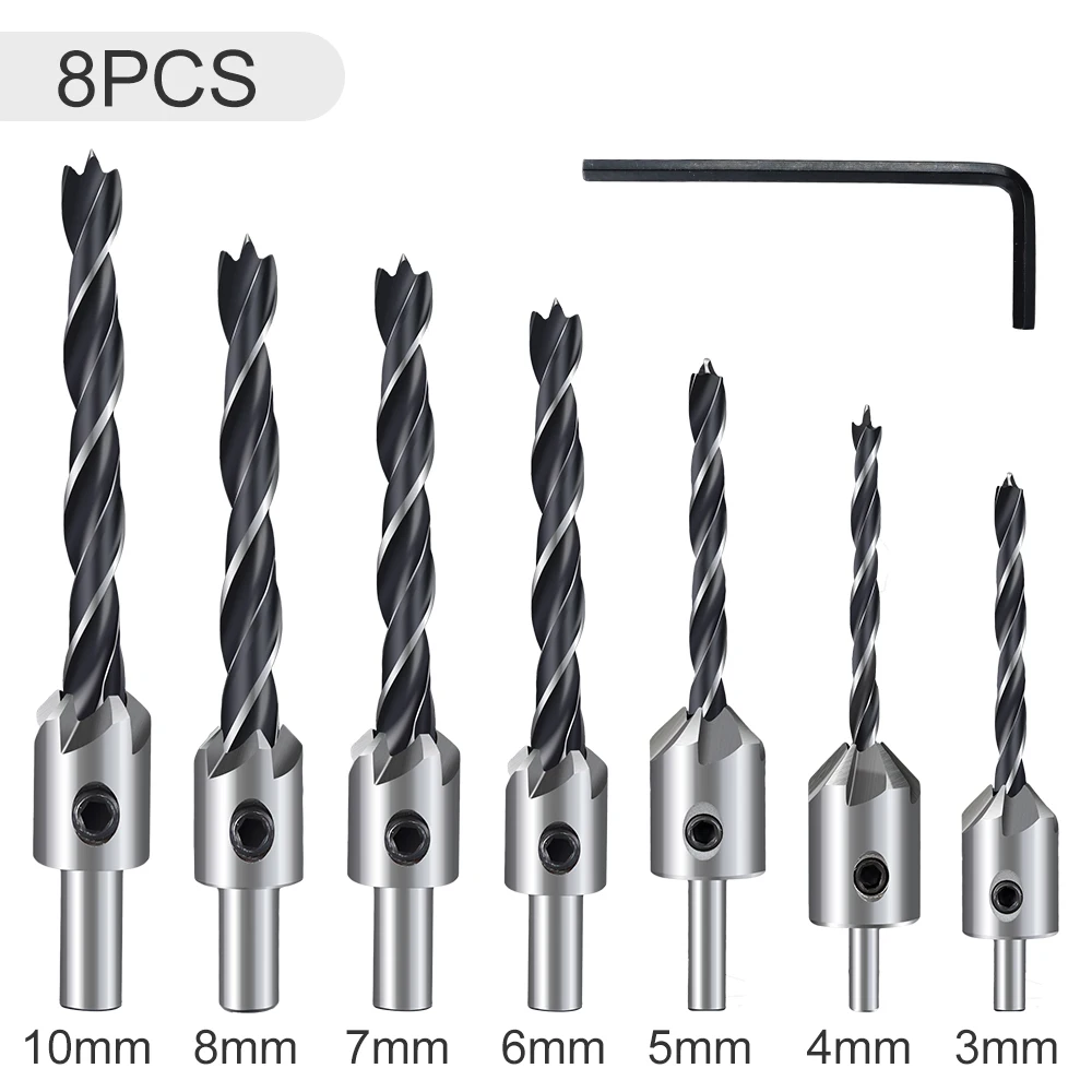 

XCAN набор сверл для дерева 3-6 мм