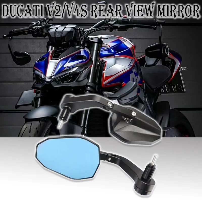 Мотоциклетное зеркало заднего вида для Ducati Multistrada V4 S Pikes Peak V2 950 1200 1260 Enduro левая и