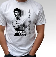 bruce lee way of the dragon wei%c3%9f t shirt mens 100 cotton casual t shirts loose top size s 3xl