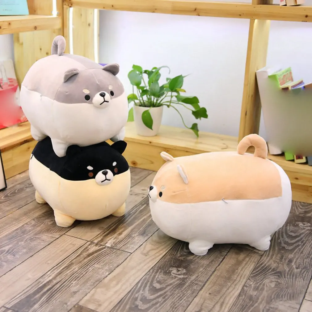 

40 Cute Shiba Inu Dog Plush Toy Stuffed Soft Animal Corgi Chai Pillow Christmas Gift Kids Kawaii Valentine Present Toys