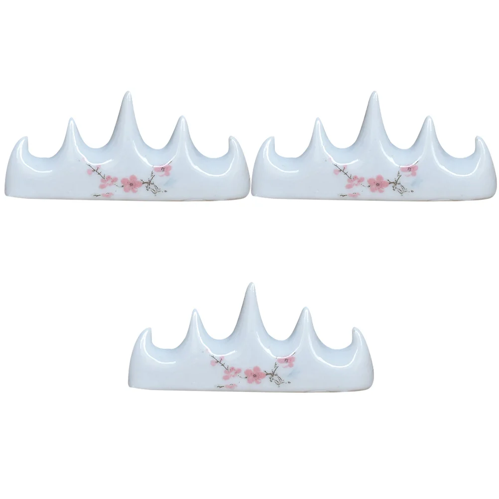 

3Pcs Brush Pen Racks Chinese Calligraphy Painting Brush Holders Brush Pen Rests for Home Office