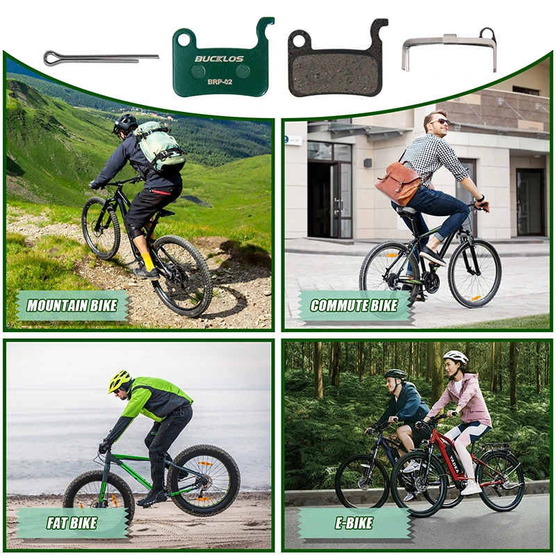 Дисковые тормозные колодки BUCKLOS для велосипеда гидравлические запчасти SHIMANO A01S M06