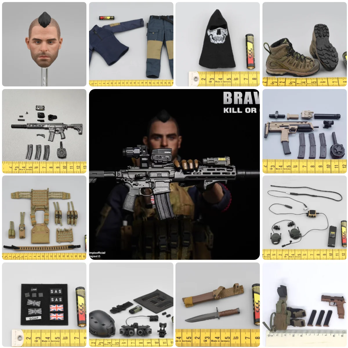 Фото Лидер продаж, масштаб 1/6, легкое и простое солдатское мыло, платье Call Man the Duty Guy MCX, униформа, жилет на груди, аксессуары для фигуры 12 дюймов №1