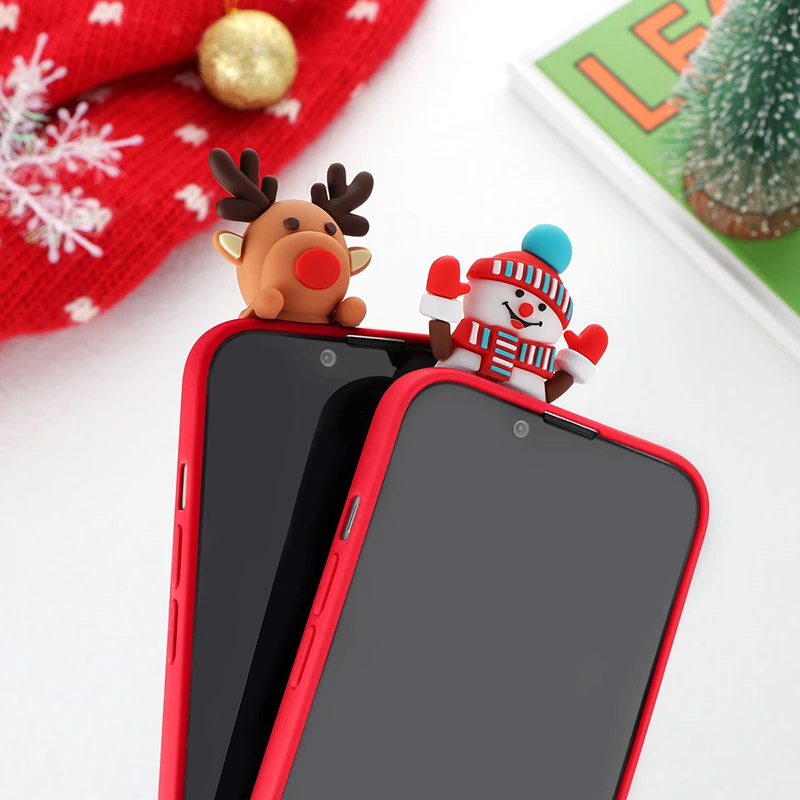 Силиконовый чехол для Samsung Galaxy S20 FE Plus, чехол для нового года, Рождества, 3d-кукла, лось, силиконовый чехол для Samsung S20FE S20Ultra S20Plus (art.: 3920be272fd79) - 3920be272fd79