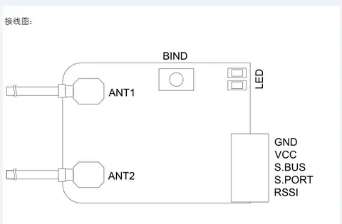 Мини-приемник Jumper R1 16CH