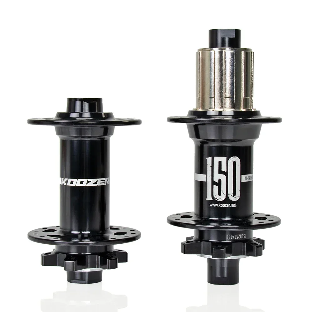 Фото Стальная велосипедная втулка Koozer 150 Cr-Mo: 32 отверстия, HG 8–12 скоростей, QR Boost Freehub — прочная для MTB и электронных велосипедов, детали велосипеда №4