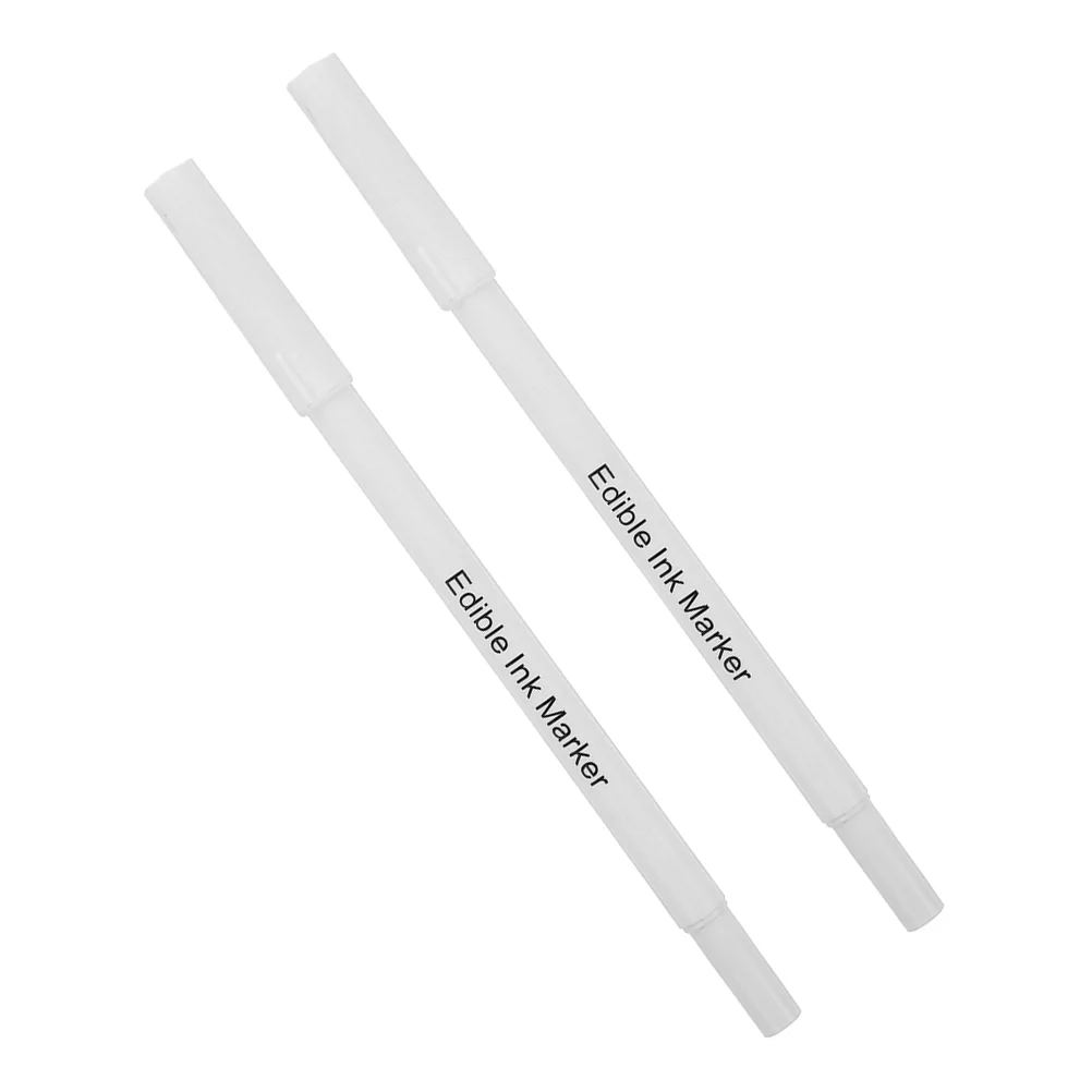 

2Pcs Versatile Edible Practical Cake Decorating Pens DIY Baking Tools for Bakery