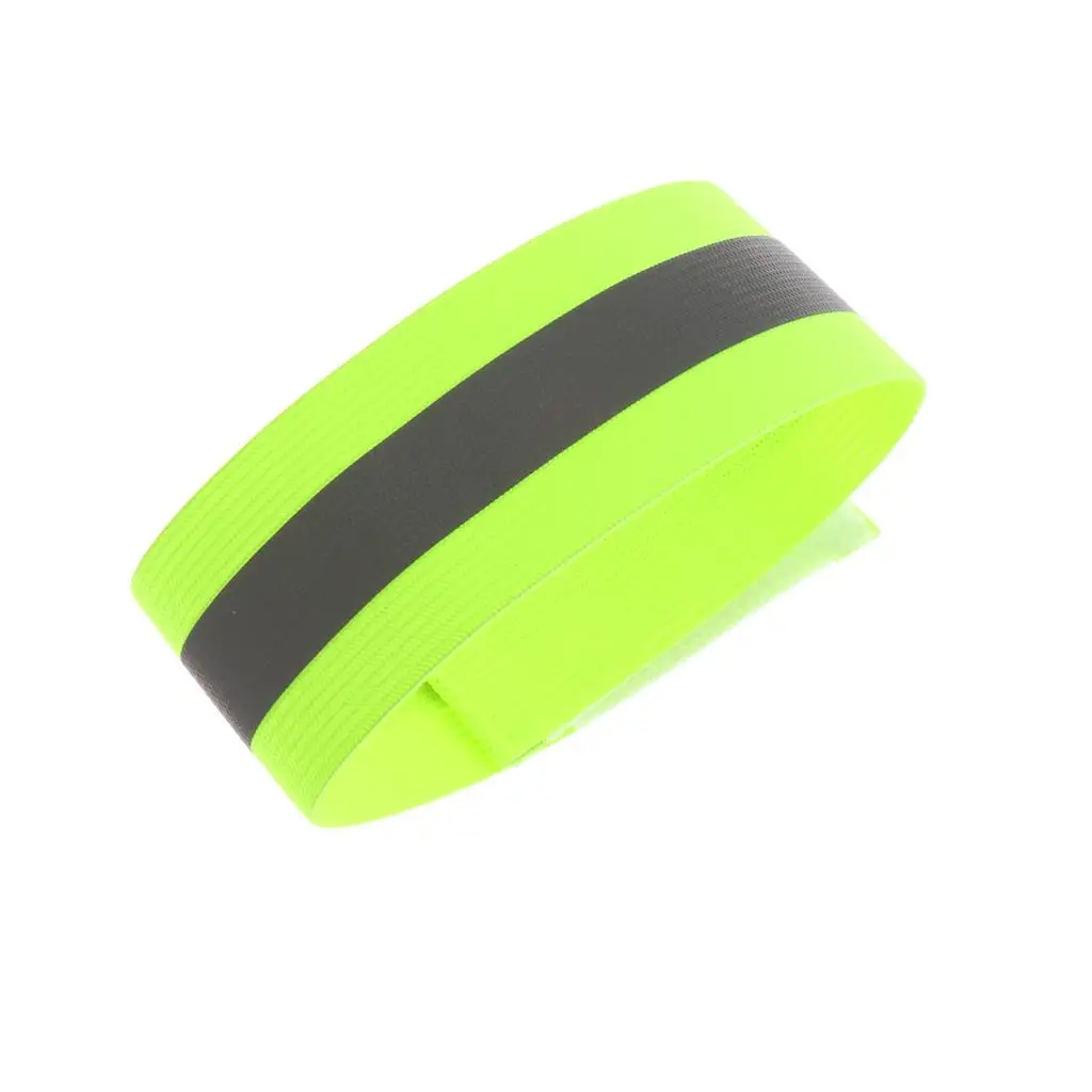 

1 Packs Reflective Bands Wrist Leg Reflector Men Walking Biking Clip