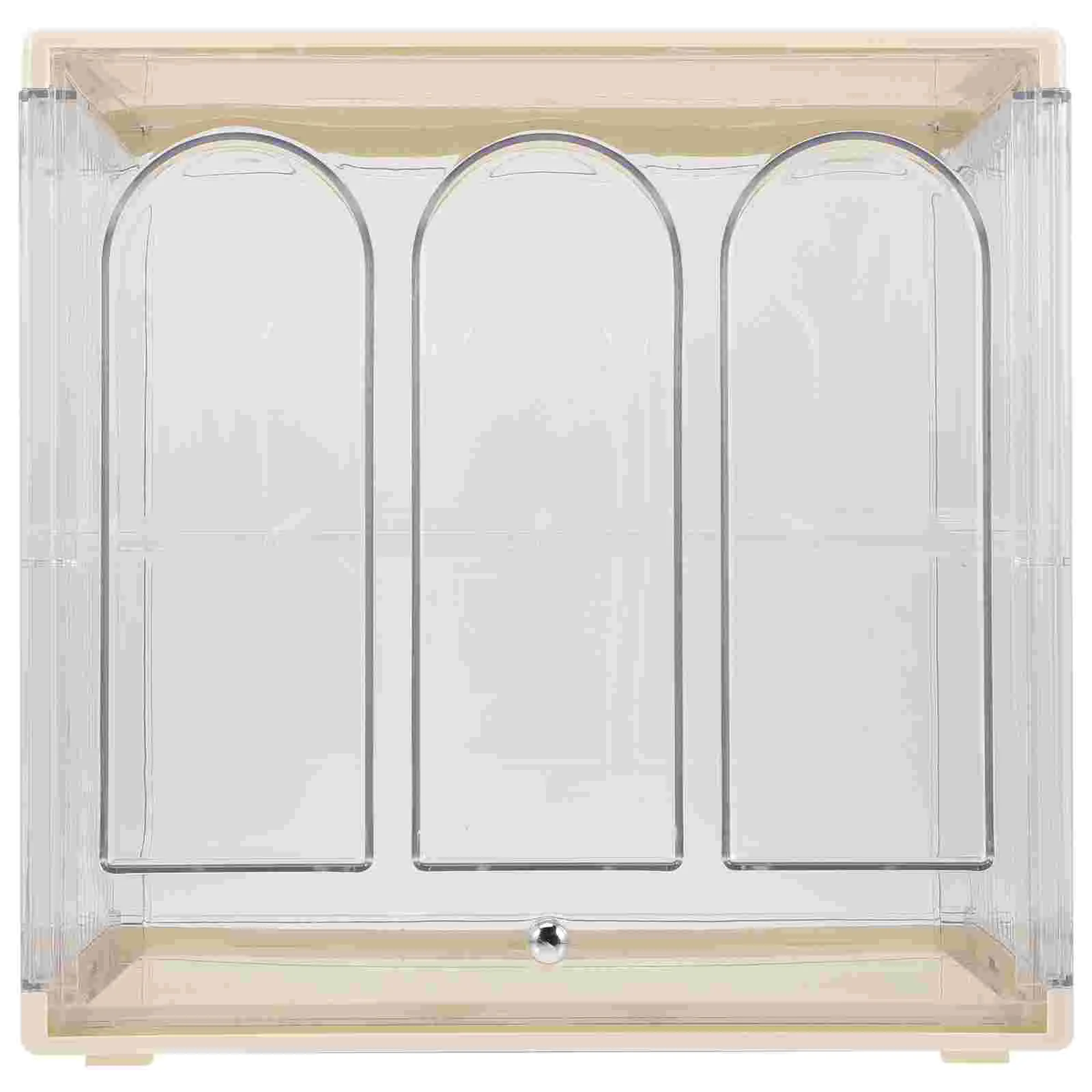 

Storage Holder Cup Water Mug Shelf Box Rack Display Transparent Coffee Stand Acrylic