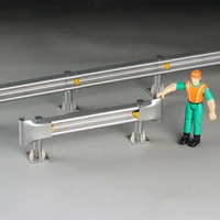 114 scale metal simulation highway guardrail