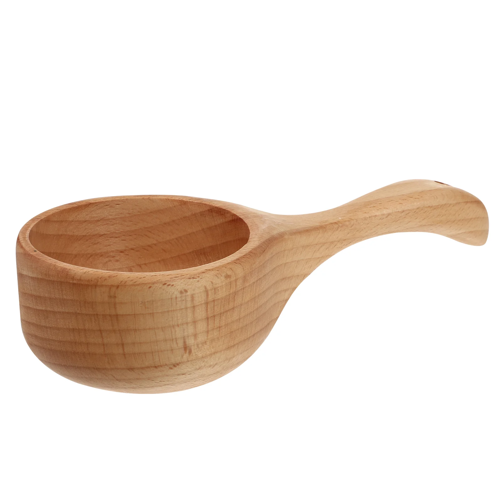 

Wooden Spoon Kitchen Utensil Sauna Home Soup Scoop Food Water Simple Sweat Steaming Room