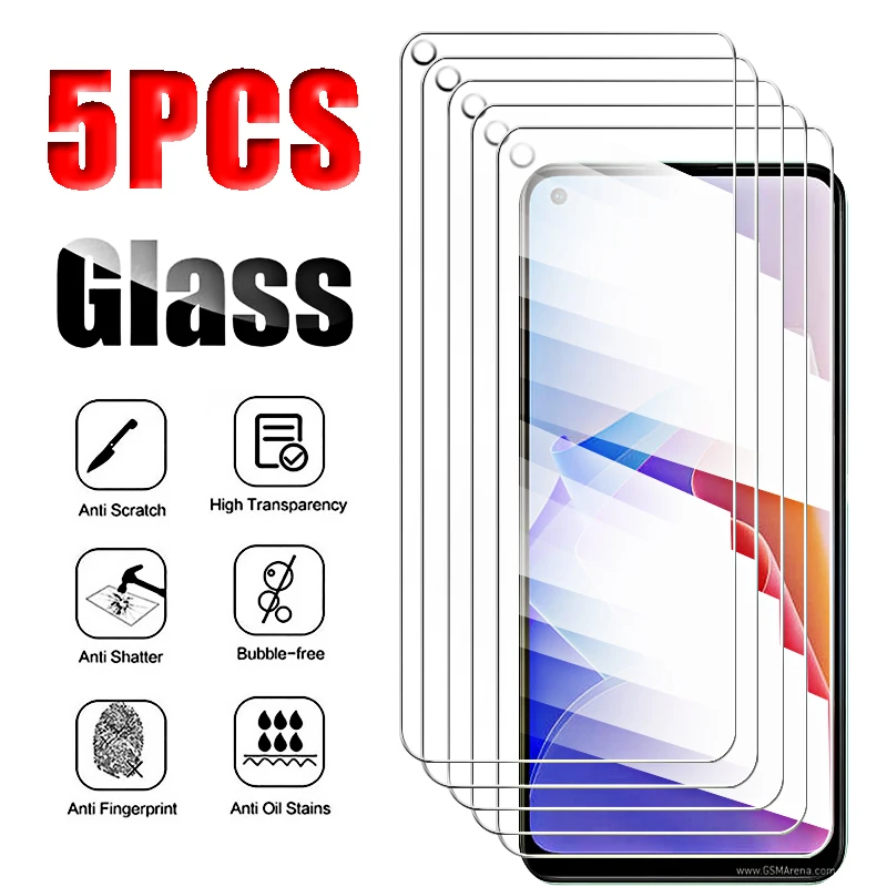 5 шт. полное покрытие стекло для OPPO Reno7 Lite Reno 7 Pro Se 5G 8T 8 Lite стекло закаленное стекло 9H защита для экрана 8 lite 7 lite 7Pro