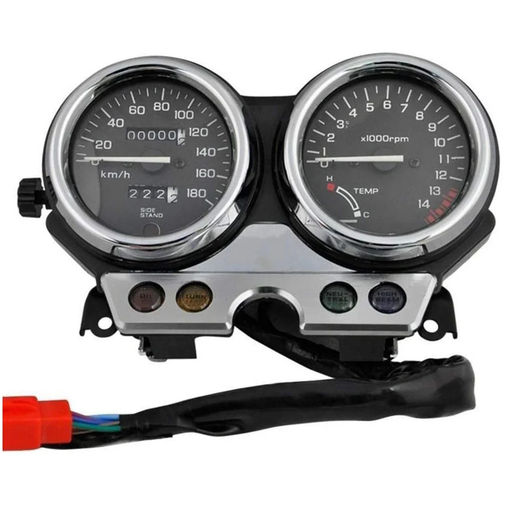 Motorcycle Instrument Gauges Meter Cluster Speedometer Odometer Tachometer For HONDA CB400 1992-1994 CB400SF NC31 92-94