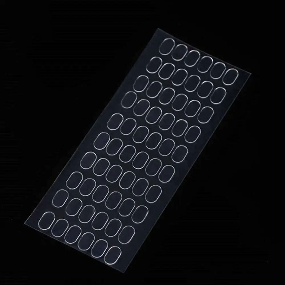 

Прозрачные двусторонние наклейки ПВХ 60 шт