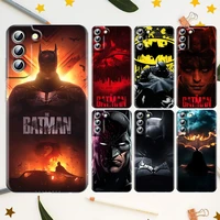 cool superhero batman for samsung galaxy s22 s21 s20 fe ultra pro lite s10 s10e s9 s8 plus s7 edge transparent phone case
