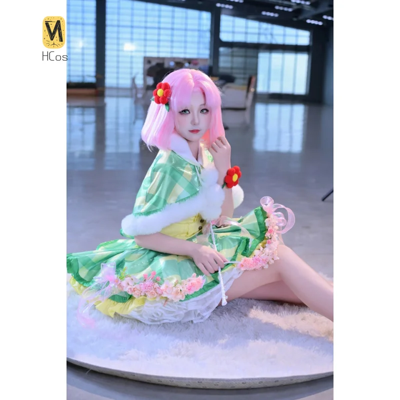 Фото Aikatsu Kitaoji Sakura косплей костюм женское платье Лолиты необычный праздничный костюм Хэллоуин карнавальная униформа аниме одежда HCos №1