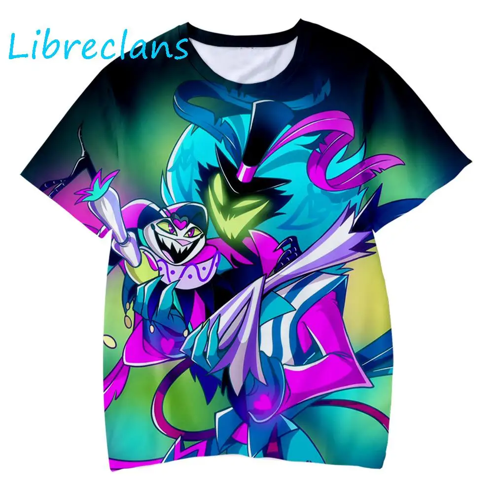 

Anime Helluva Boss Funny Summer Cartoon Helluva 2 Boys 3D Printed T Shirts Men Women Oversized Streetwear Hip Hop Girls Clothing