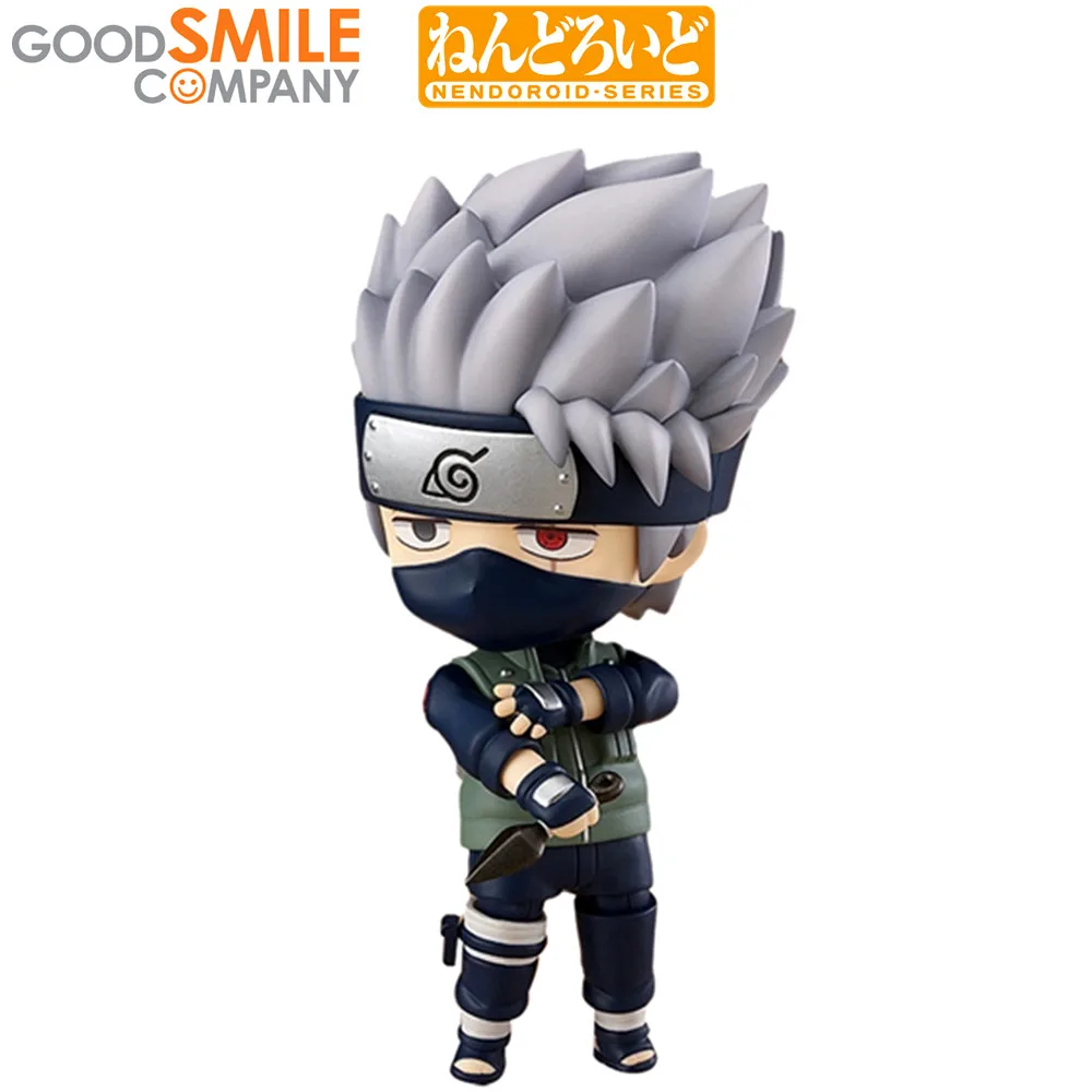

Оригинальная аниме-фигурка COB Hatake Kakashi 724 Nendoroid Naruto Shippuden, игрушка, Подлинная хорошая улыбка Kwaii Q версия, модель в подарок