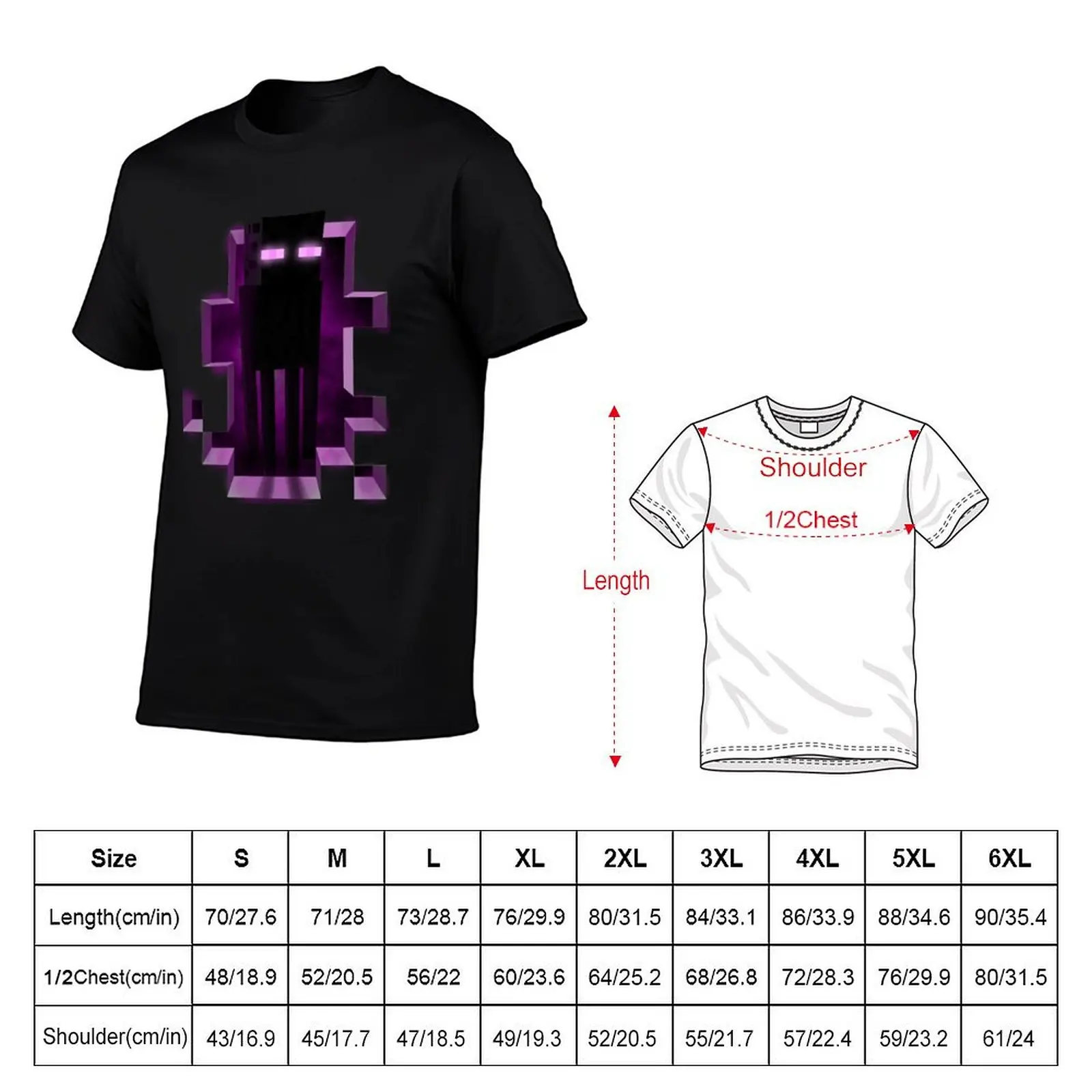 Футболка Enderman Minecrafter Enderdragon футболка с рисунком винтажные рубашки футболки