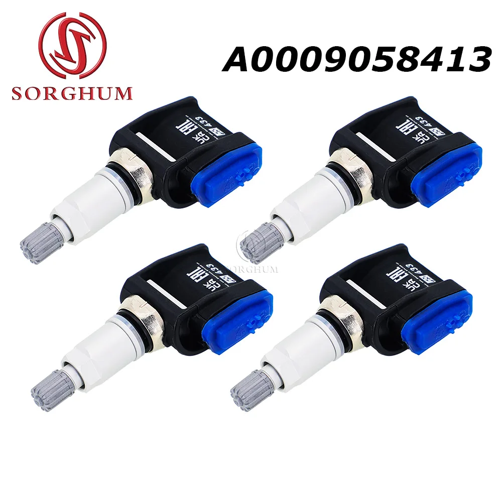 

A 0009058413 Датчик давления в шинах TPMS для Mercedes-Benz C-Class W206 E-Class C236 EQE V295 X294 EQS V297 X296 GLC X254 C254 W223