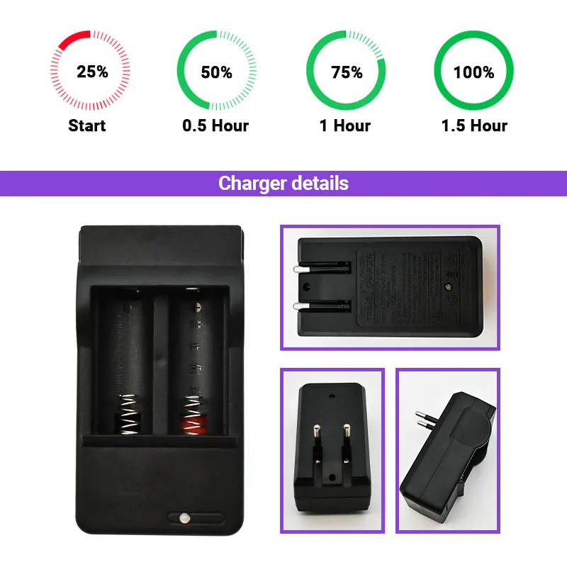 100% Новый оригинальный аккумулятор 16340 CR123A 16340 батарея 2700 мАч 3,7 в литий-ионная аккумуляторная батарея + зарядное устройство 16340 (art.: 3920bffe73175) - 3920bffe73175