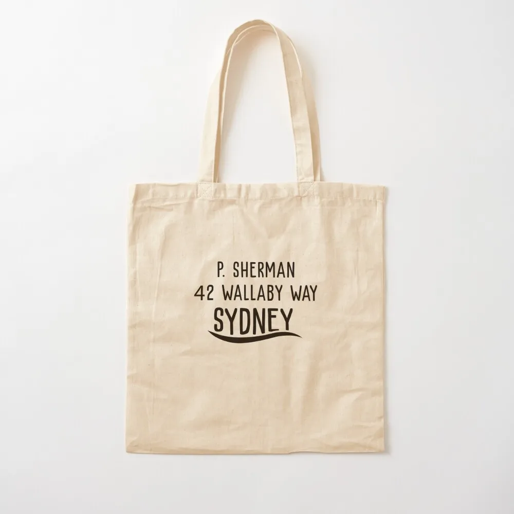 Фото Сумка-тоут P. Sherman 42 Wallaby Way Sydney, большая сумка, экологичная упаковка, многоразовые сумки №2