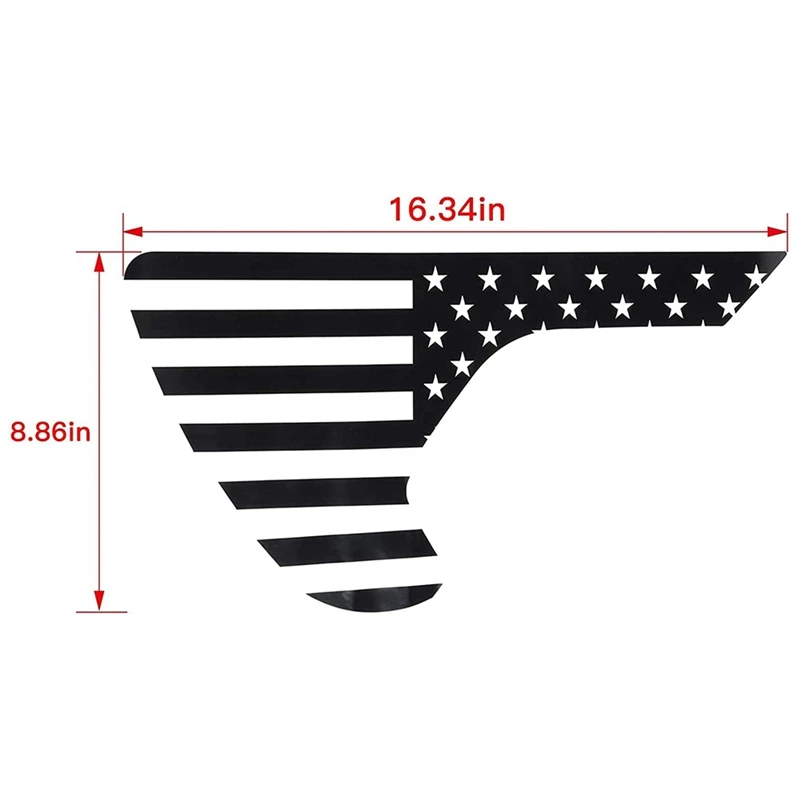 Наклейка на боковое крыло наклейка крышку накладка для Jeep Wrangler JL JLU 2018-2022 Gladiator JT