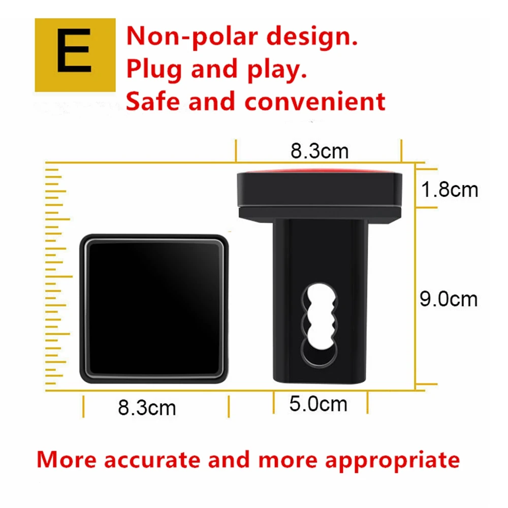 Черная линза 15 светодиодов задний тормоз задняя крышка прицепа для буксировки