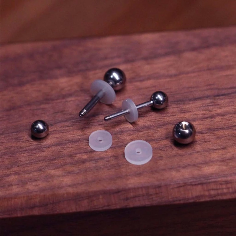 Пирсинг лечебные силиконовые диски гибкие защита от гиперплазии блюдце