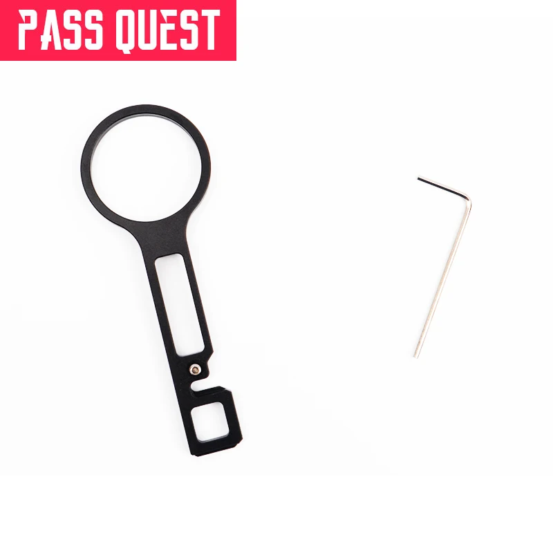 

PASS QUEST Controller Bracket Applicable Front Fork 28.6mm 31.8mm Steering Tube Length 90-100mm 110-130mm Bike Accessories Parts