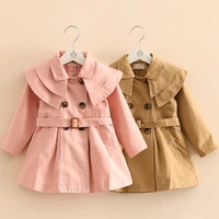 childrens coat spring and autumn new cotton girls wind coat korean style baby coat little girls clothing baby coats