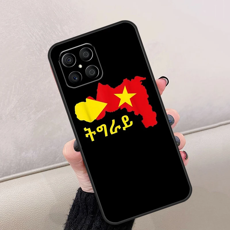 Фото Чехол с флагом Тигрей для Honor Magic 8 6 7 Pro, Honor 400 Lite 200 50 70 90 X8c X8b X9a X9b X9c X9d Win RT №4