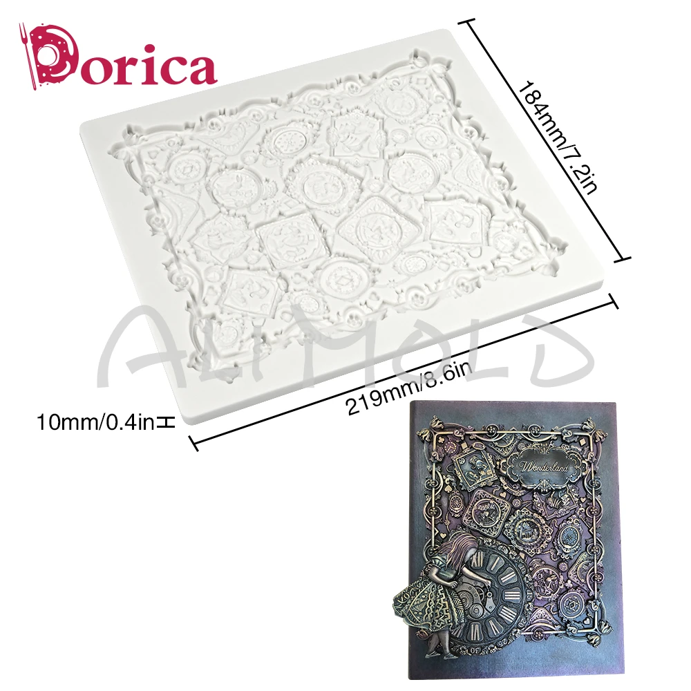 

Силиконовая форма для торта Dorica "Страна чудес"