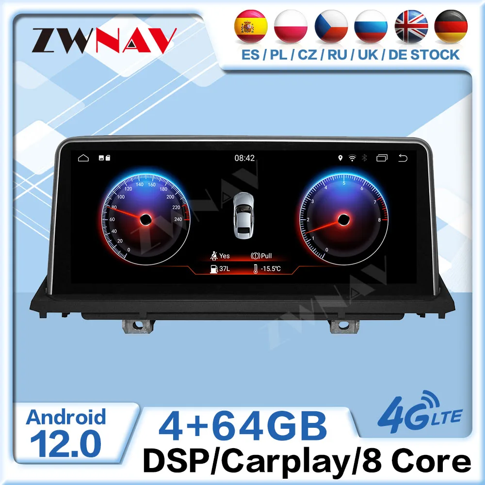 

Android 12 Radio Receiver For BMW X5 E70 F15 F85 X6 E71 F16 F86 2013 2014 2015 2016 2017 2018 2019 2020 2021 2022 GPS Head Unit