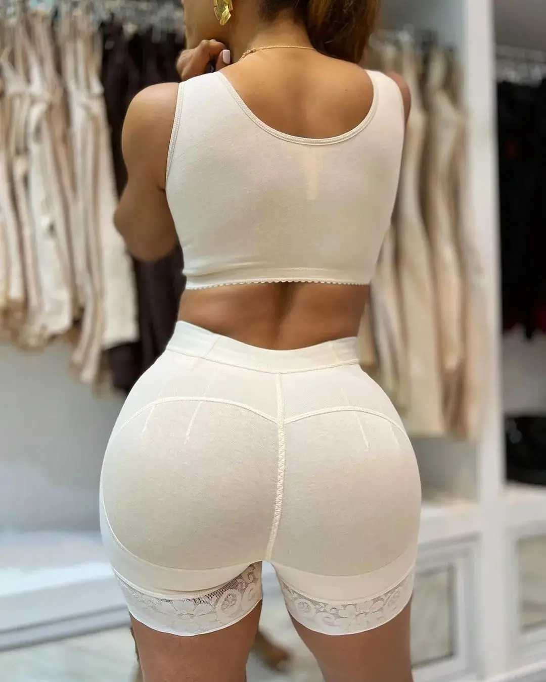 Fajas Colombianatummy Control Shorts Hourglass Girdle Bbl Shapewear Body Shaper Buttlifter Women-buttlift