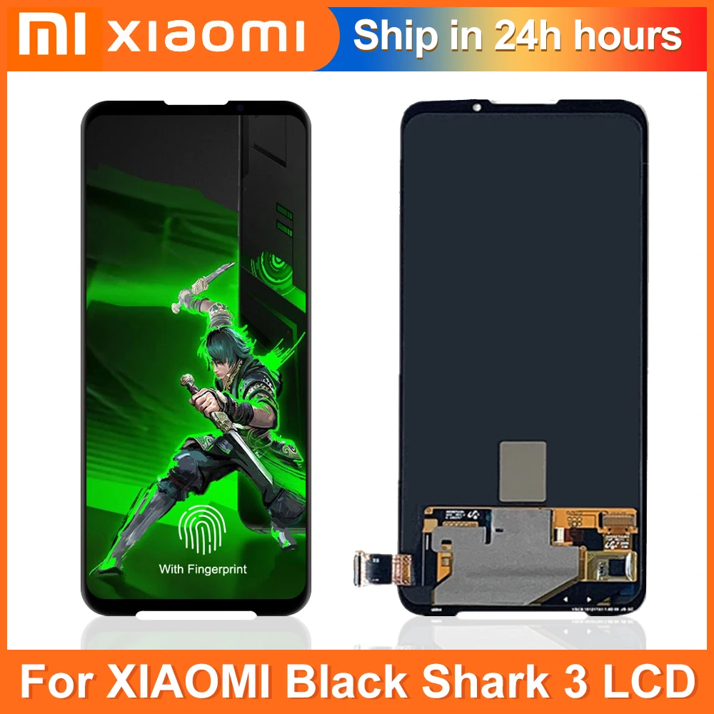 

Original 6.67'' Display For Xiaomi Black Shark 3 LCD Touch Screen Digitizer Assembly Replacement For Xiaomi BlackShark 3 Lcd
