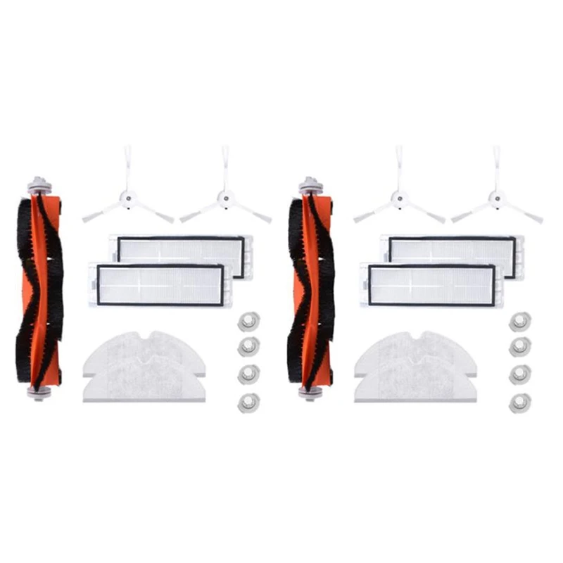 

1 Set HEPA Filter Side Brush Roll Brush Mop Cloth for Xiaomi 1S Robot S50 S51 S55 S5 S6 Vacuum Cleaners Parts
