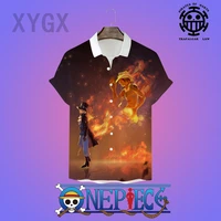 one piece anime shirt mens summer beach shirt high quality quick dry 3d printing top luffy character oversized 5xl 2022 new hot