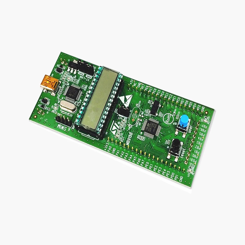 Бесплатная доставка плата STM8 STM8L-DISCOVERY STM8L152C6T6 STM8L оценочная макетная Discovery Kit Embedded