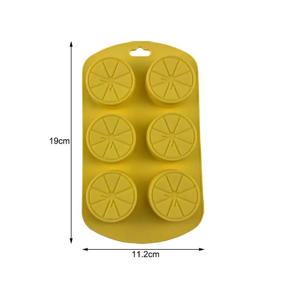 Силиконовая форма в форме фрукта сделай сам лимон клубника Sugar шоколадное